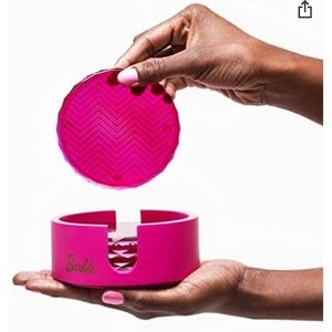 2/$25- Barbie x Dragon glass coasters with holder